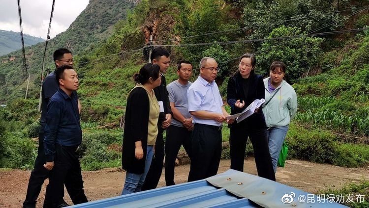 禄劝县委副书记县长李开德到翠华镇调研高标准农田项目