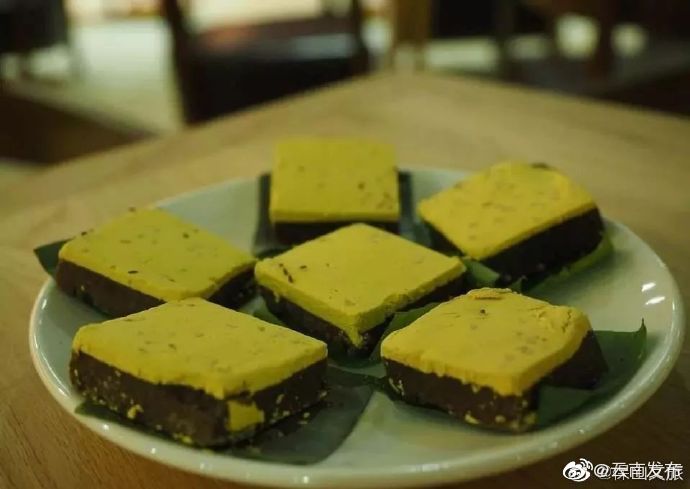 保山腾冲松花糕童年记忆里的味道