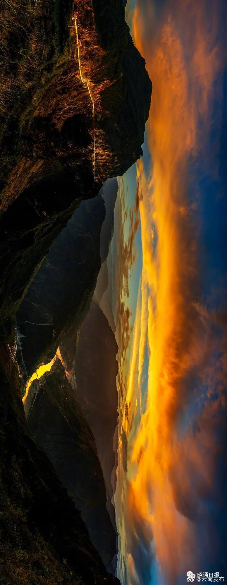 用镜头抒怀云南昭通长山大水横屏看更大气