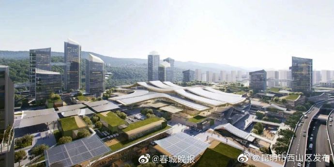 “昆明市西山区发布”微博