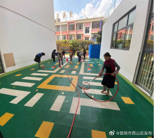 “昆明市西山区发布”微博