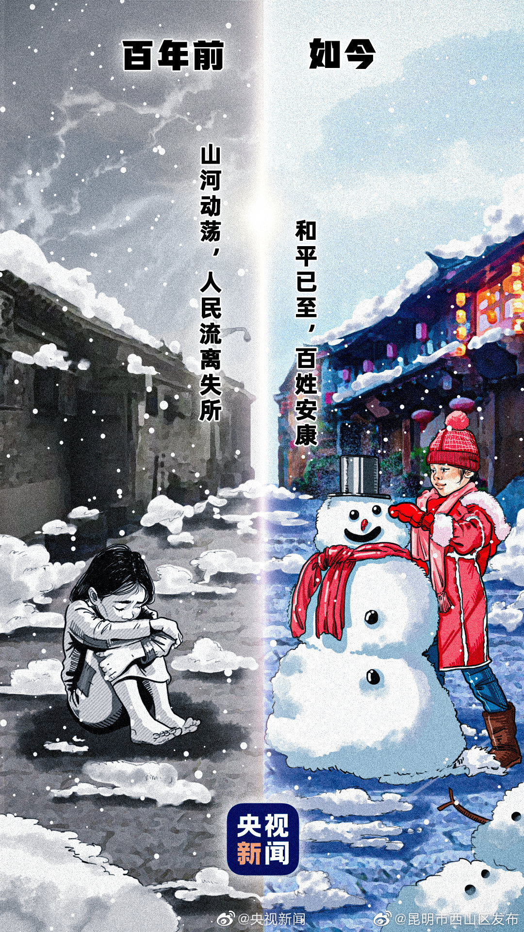 “昆明市西山区发布”微博