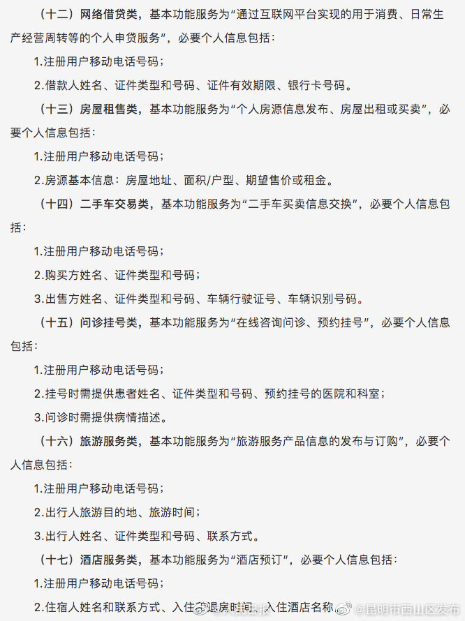 “昆明市西山区发布”微博