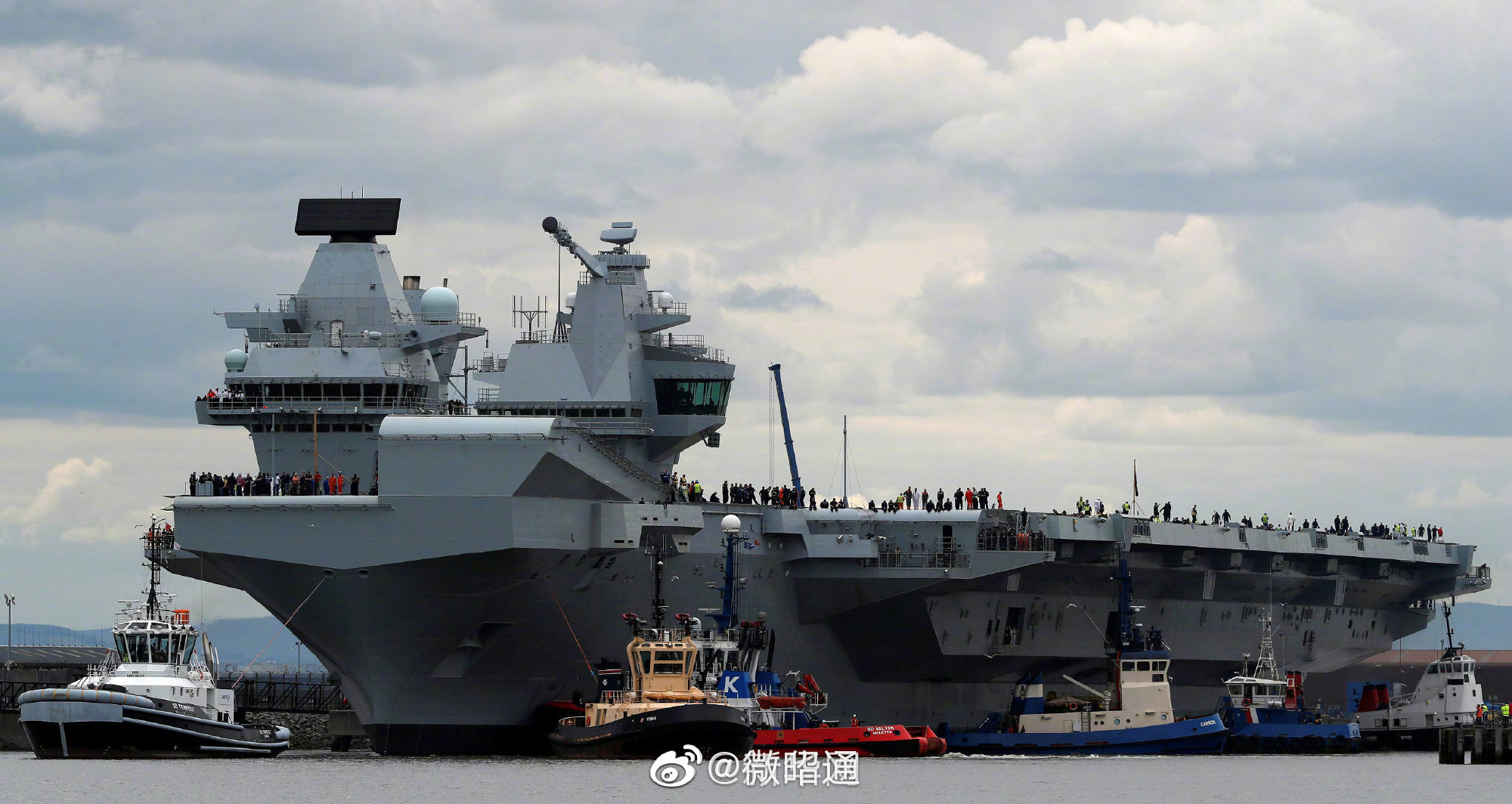 英媒曝英国拟向韩国出口航母技术