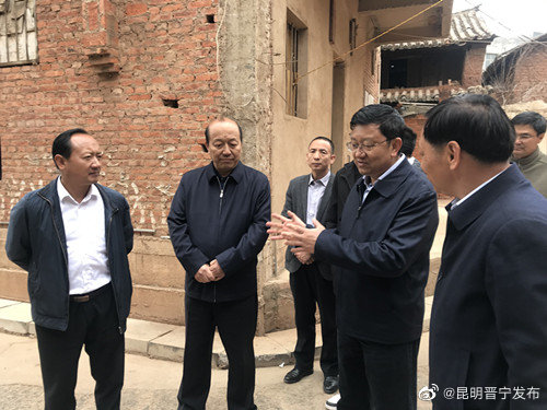 杨正晓率队到晋宁调研乡村振兴工作