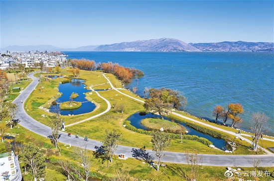 洱海之滨添美景