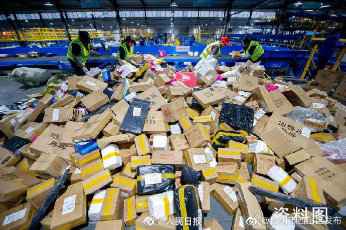 你今天有快递要收吗？今年快递业务量已突破200亿件