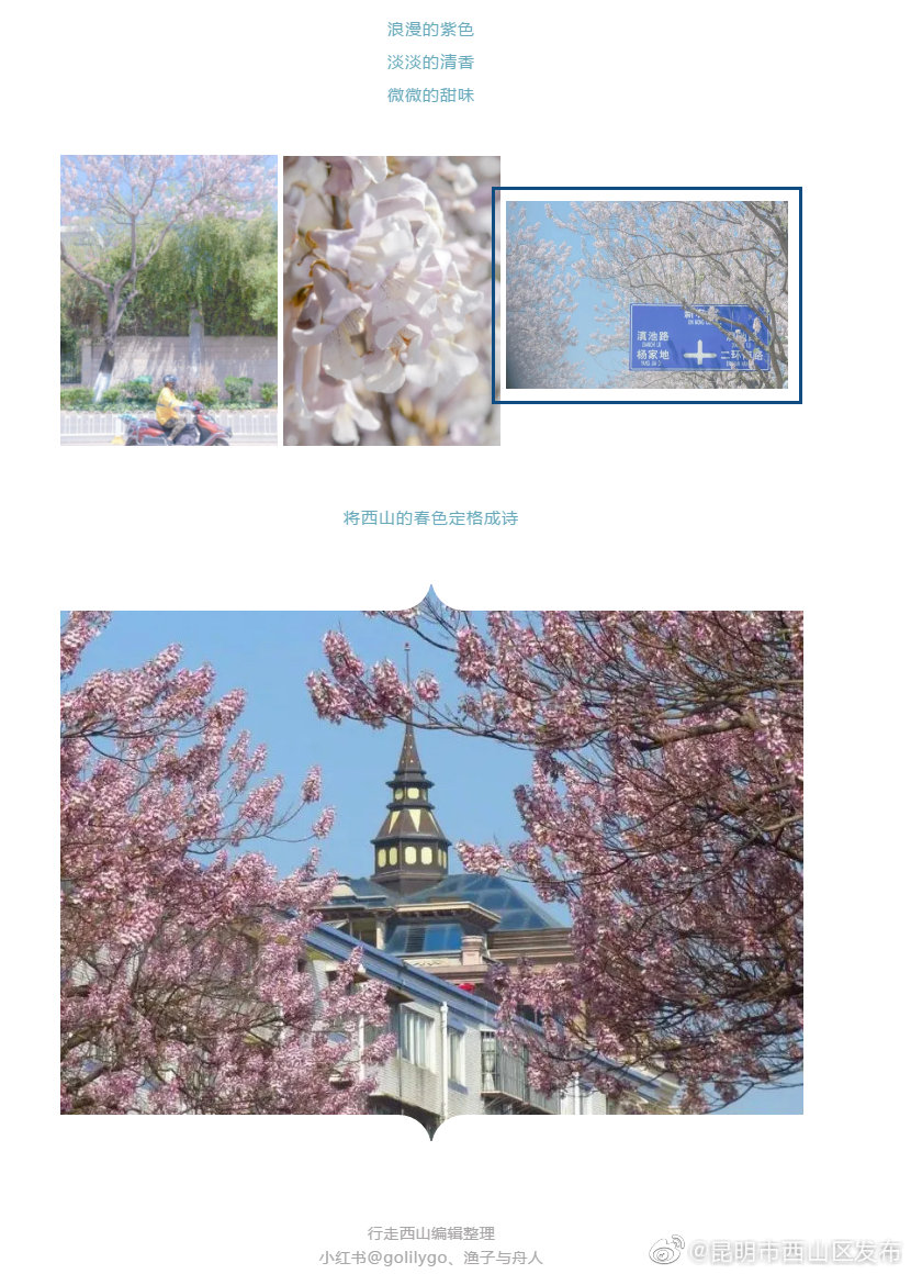 “昆明市西山区发布”微博