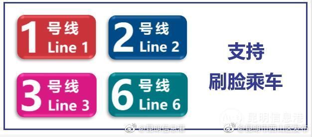 3月31日起昆明地铁刷脸乘车系统投入试用