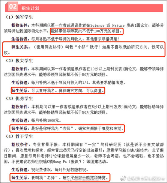 “昆明市西山区发布”微博