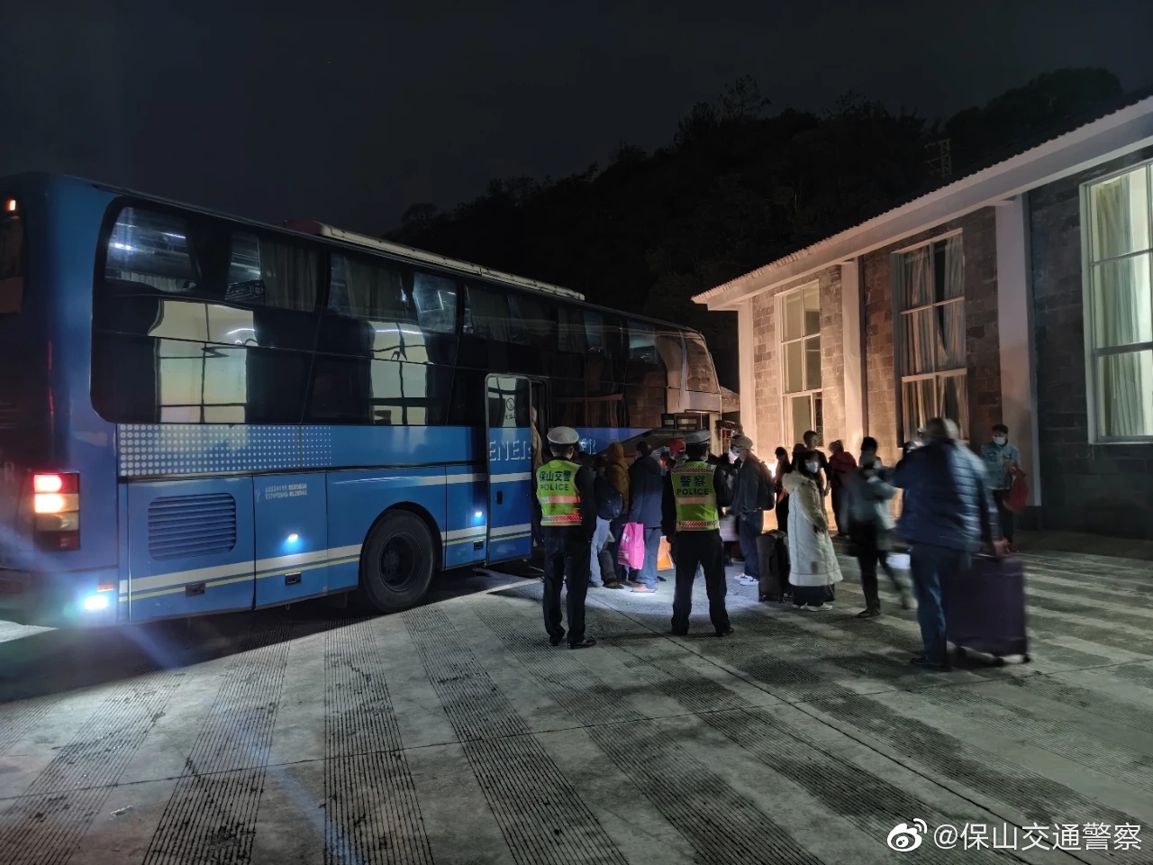 保山交通警察微博
