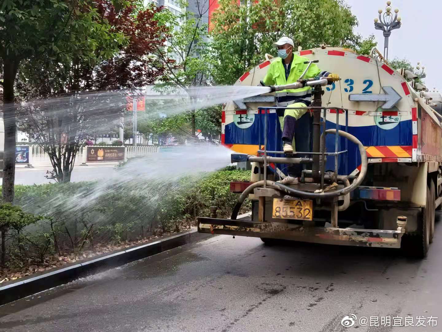“昆明宜良发布”微博
