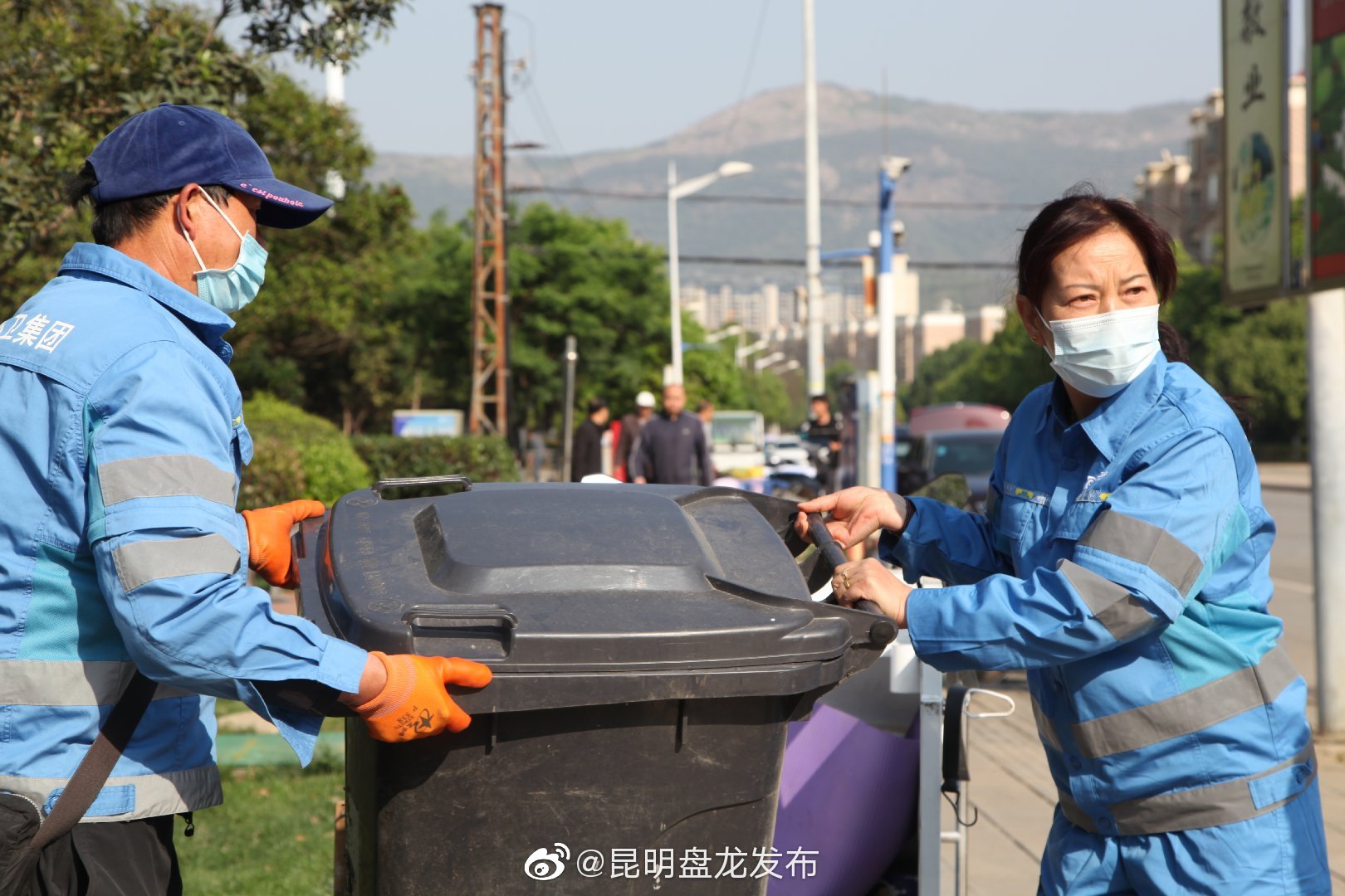 “昆明盘龙发布”微博