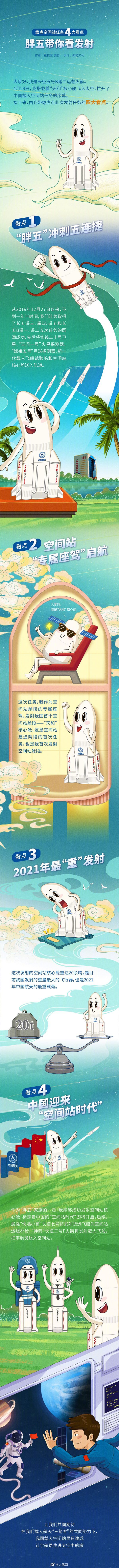 一图盘点空间站任务4大看点