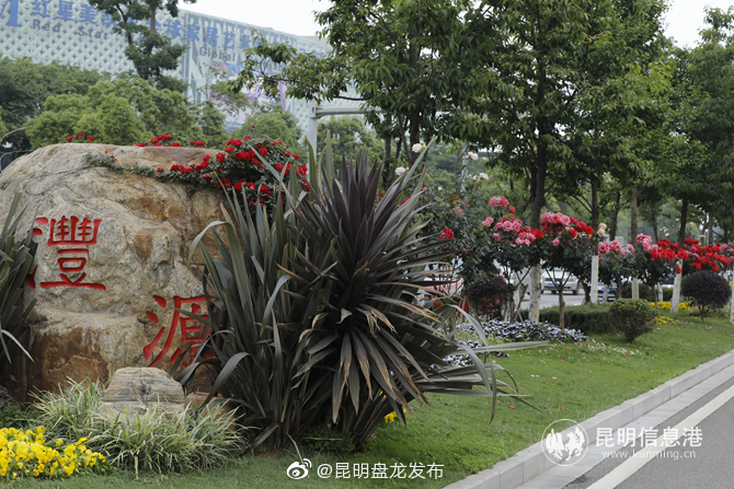 “昆明盘龙发布”微博