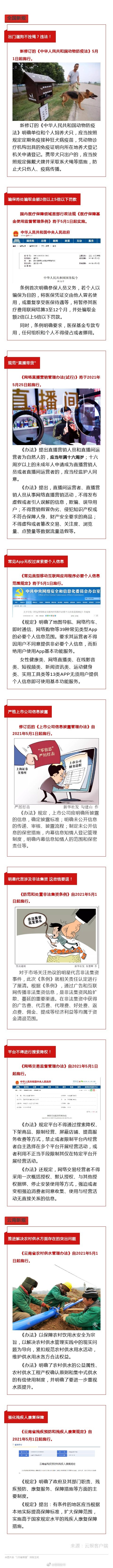 @所有人 5月，这些新规将影响你的生活