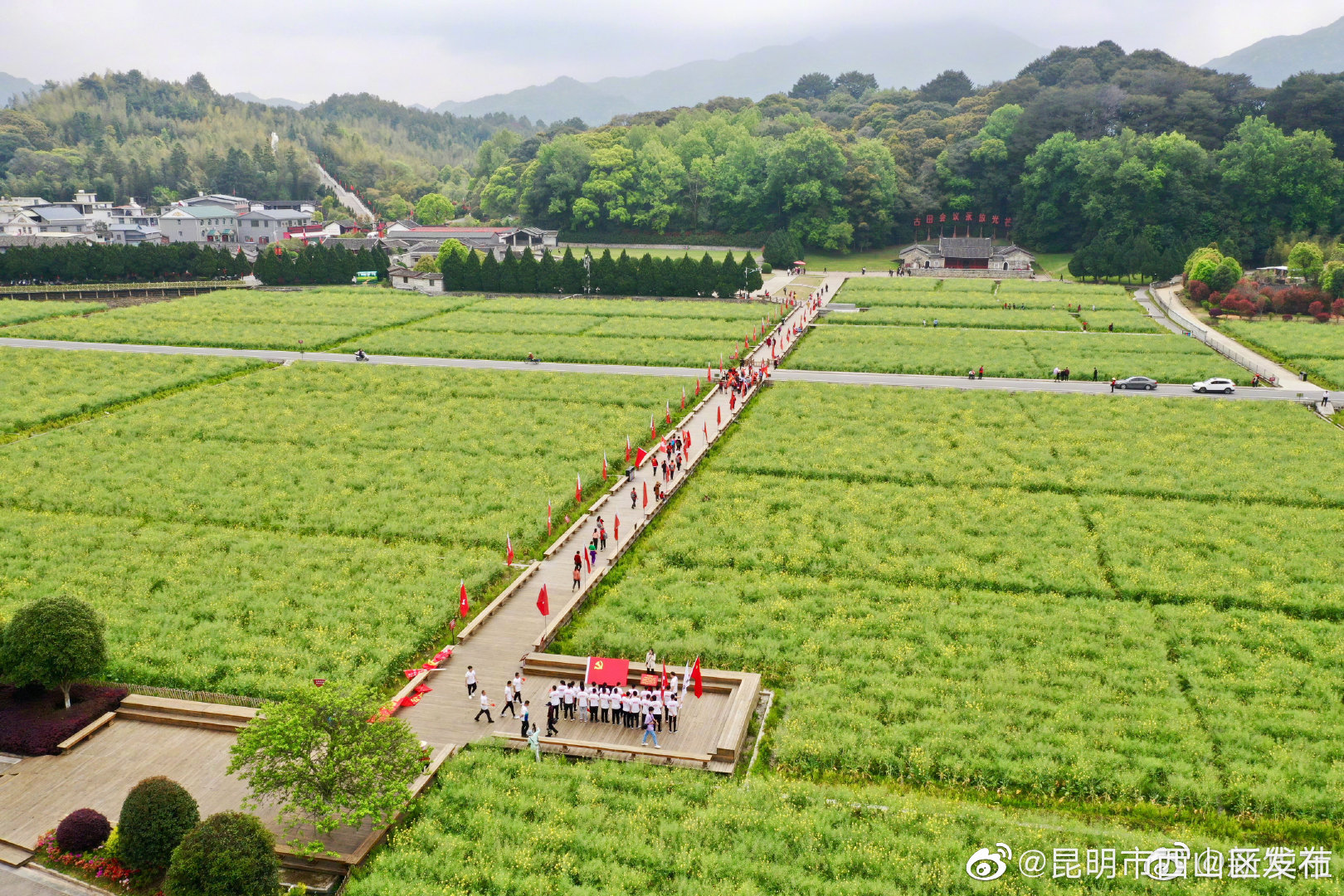 “昆明市西山区发布”微博