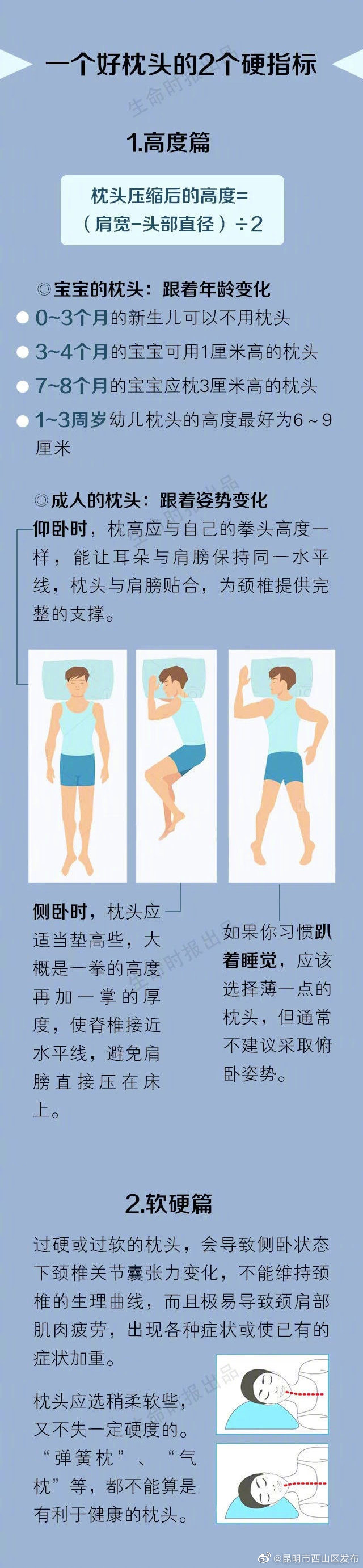 睡不好的人换个枕头：好枕头要满足两个标准