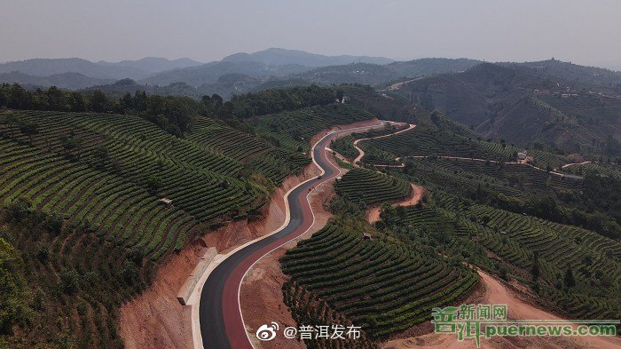 百里普洱茶道10公里示范路段预计6月底建成开放