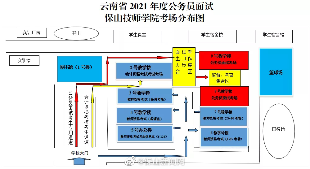 保山市2021年度考试录用公务员面试将于5月15日举行