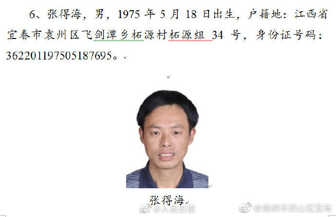 “昆明市西山区发布”微博