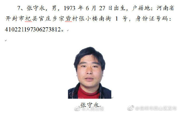 “昆明市西山区发布”微博