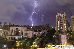 昆明雨季还没到