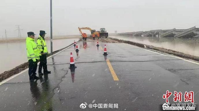 云南青海地震受损高速公路全部抢通