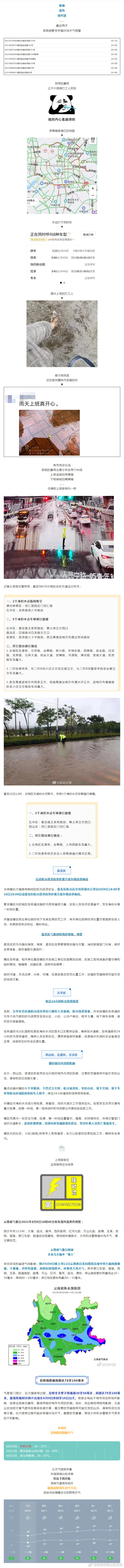 “昆明市西山区发布”微博