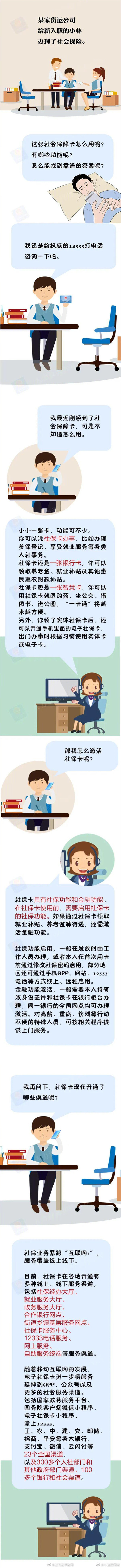 社会保障卡怎么用？