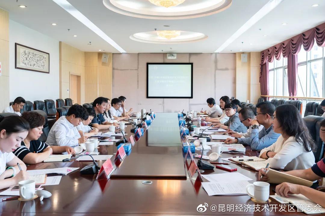 自贸区昆明片区召开庆祝中国共产党成立100周年座谈会