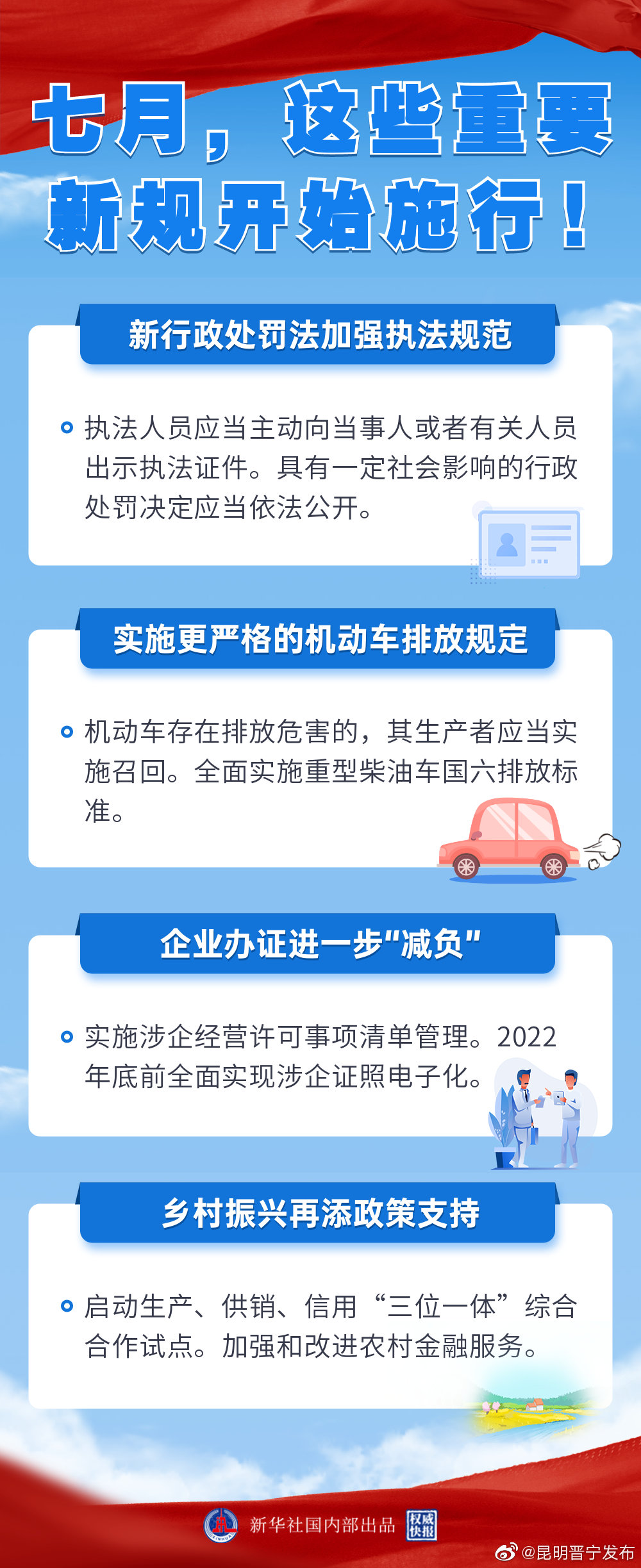 权威快报丨七月，这些重要新规开始施行