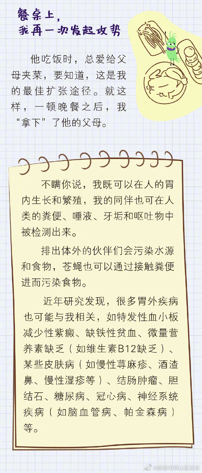 “昆明市西山区发布”微博