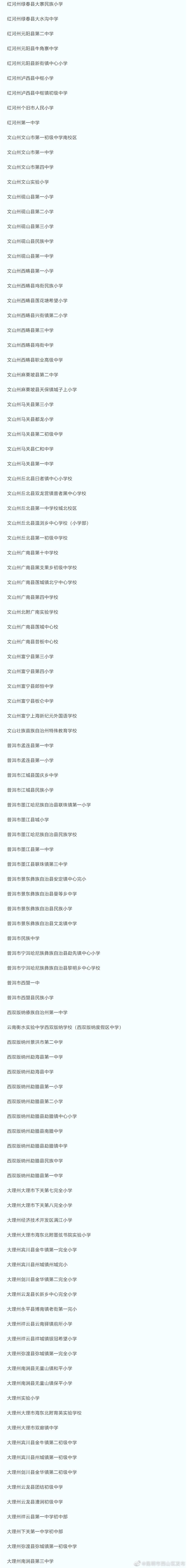 “昆明市西山区发布”微博