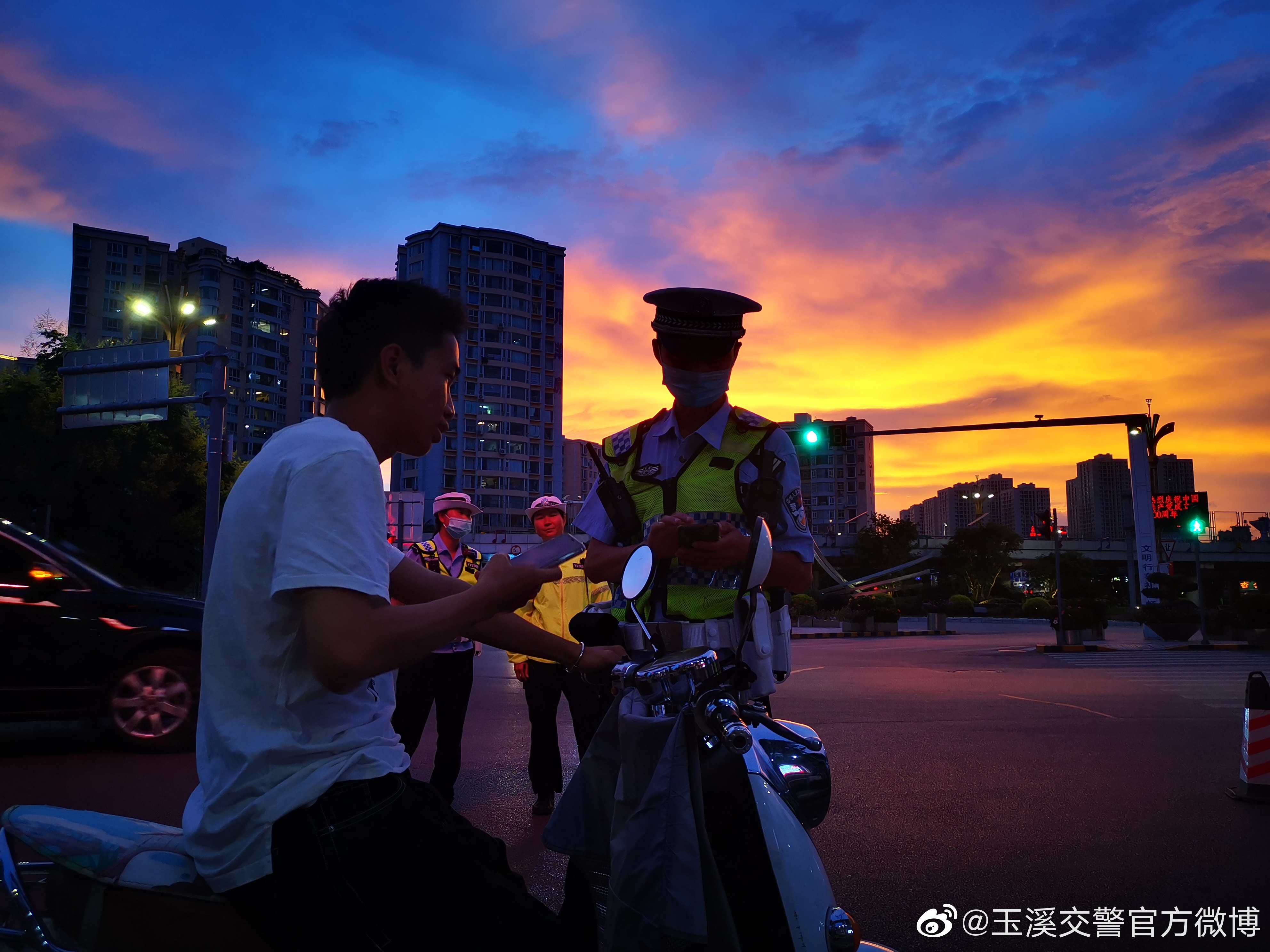 玉溪交警官方微博