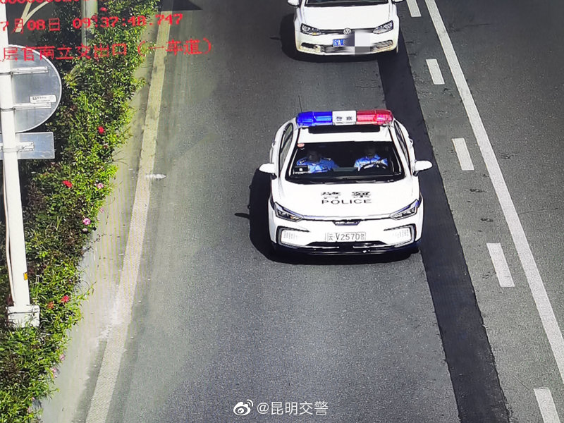 昆明交警微博