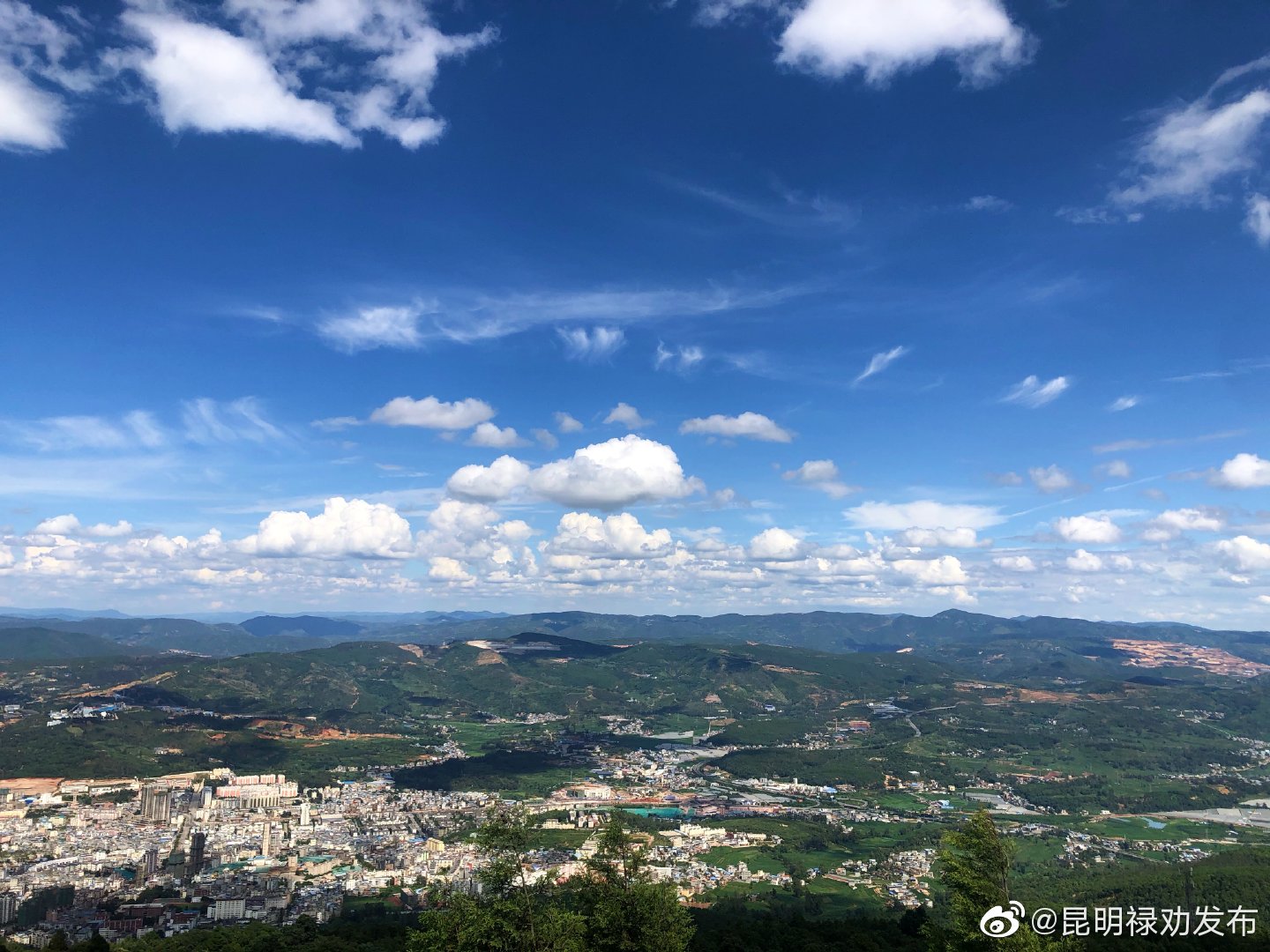 “昆明禄劝发布”微博