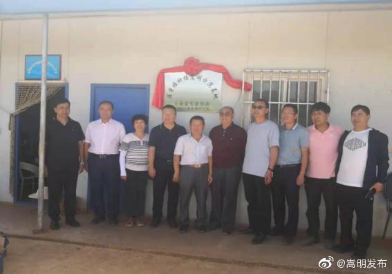 云南省专家协会为滇重楼种植嵩明示范基地授牌