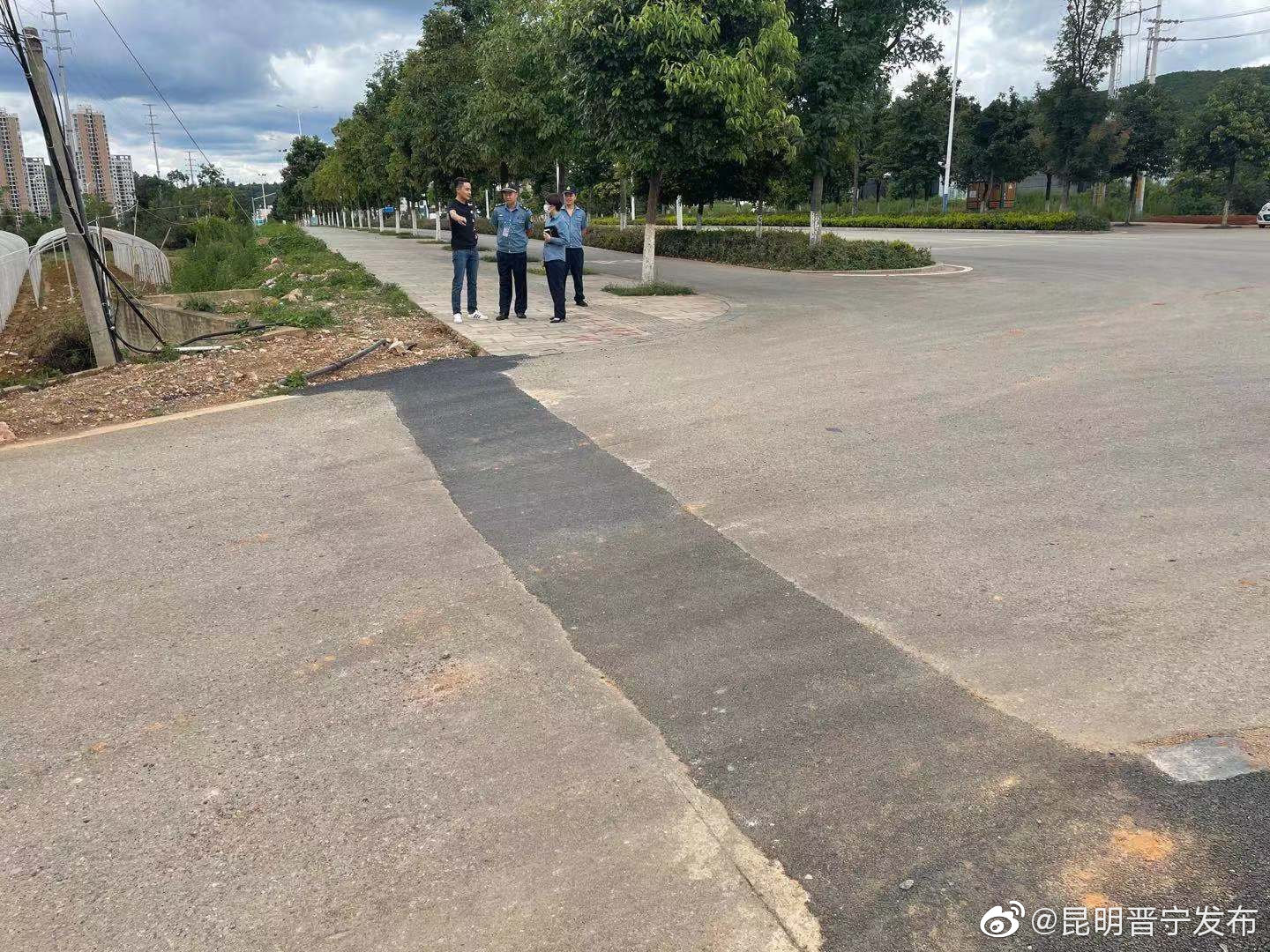 “昆明晋宁发布”微博