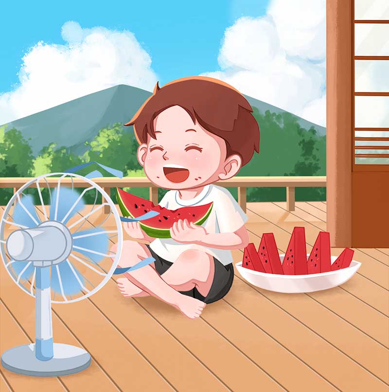 西瓜太寒不适合小孩吃?这样做不伤脾还解暑生津
