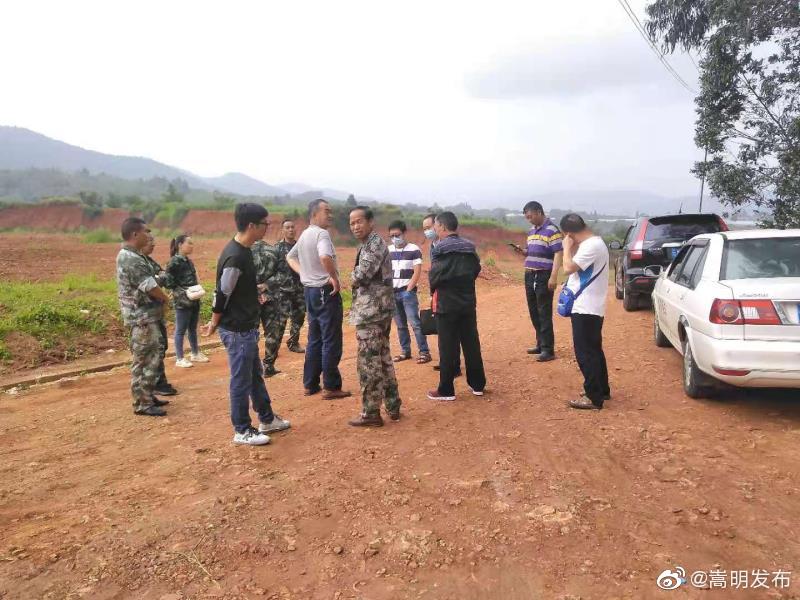 “嵩明发布”微博