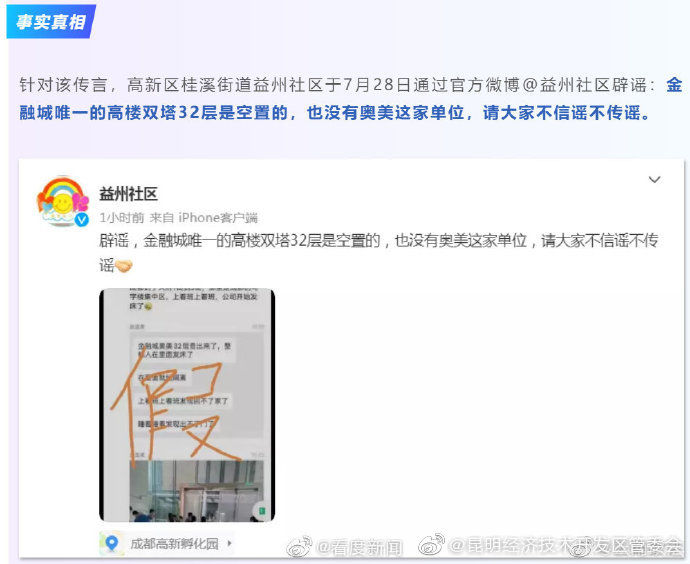 “昆明经济技术开发区管委会”微博
