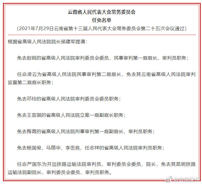 “云南发布”微博