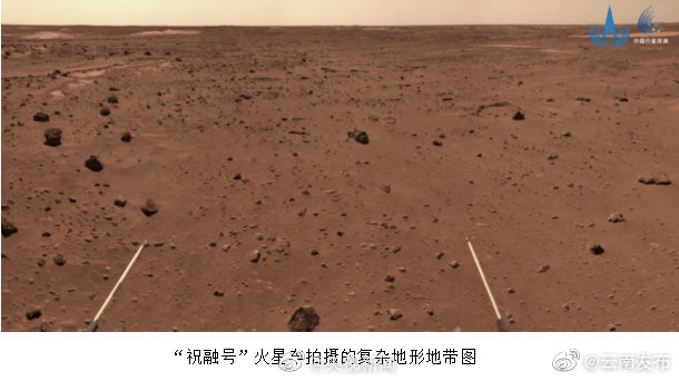 祝融号开始穿越复杂地形地带