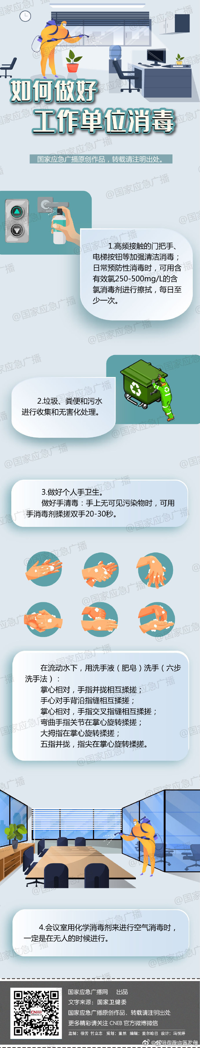 如何做好工作单位消毒