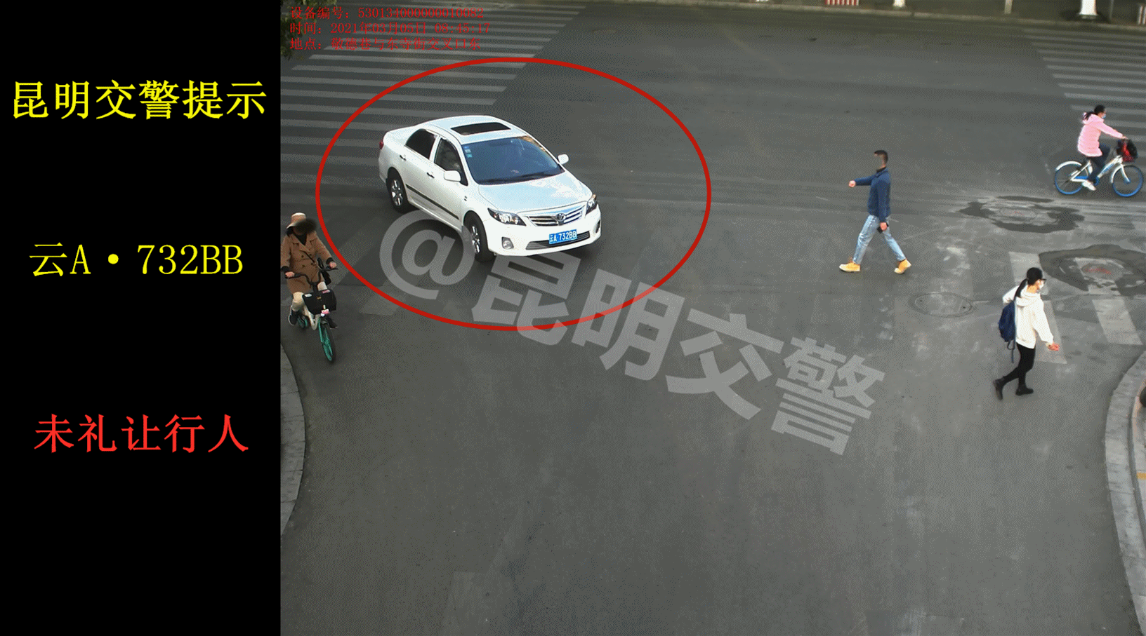 昆明交警微博