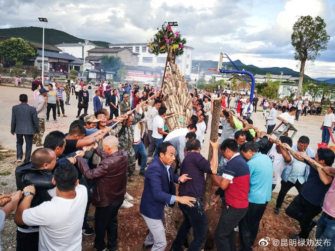 “昆明禄劝发布”微博