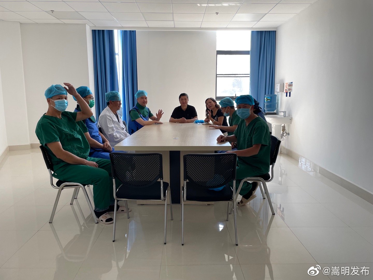 “嵩明发布”微博