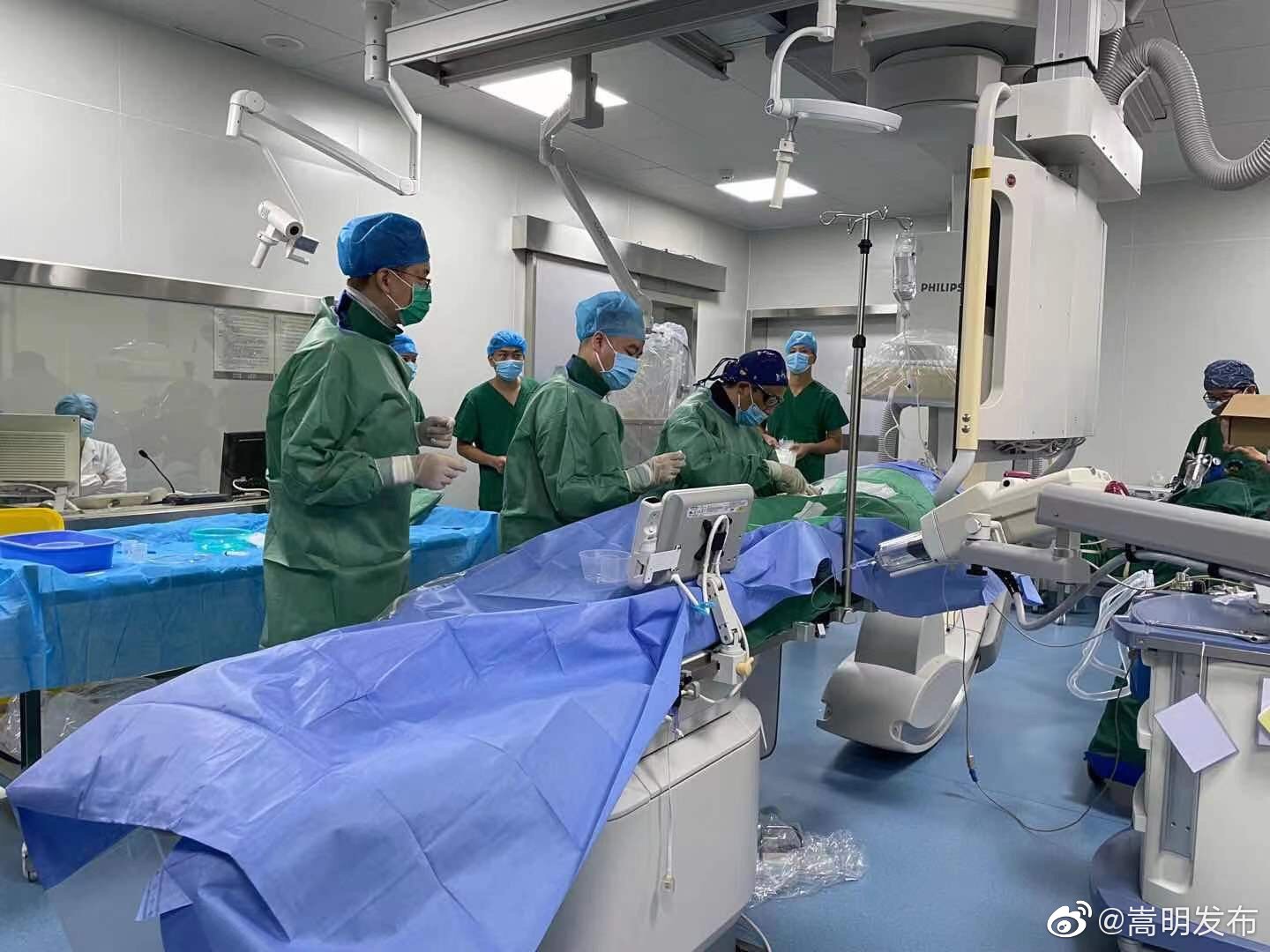 “嵩明发布”微博