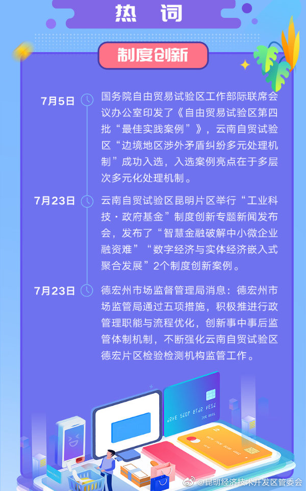 “昆明经济技术开发区管委会”微博